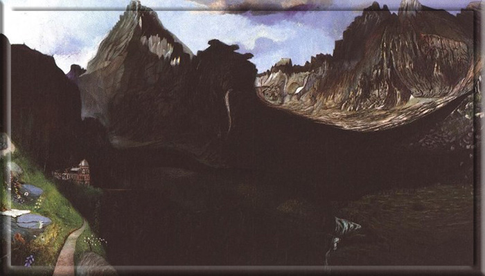 Чонтвари Костка, Долина Большой Тарпатак в Татрах, 1905 год.