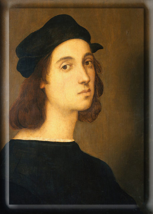 Автопортрет художника Рафаэля, написанный во Флоренции, Италия, около 1506 года.