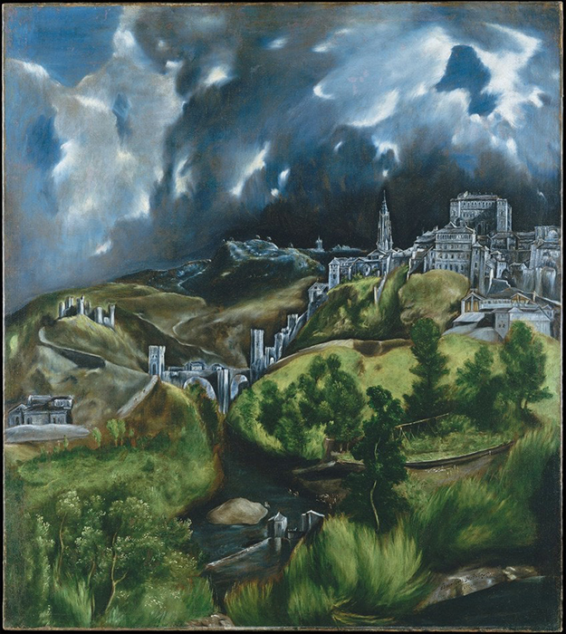 Вид Толедо (около 1596-1600 годов) работы Эль Греко.