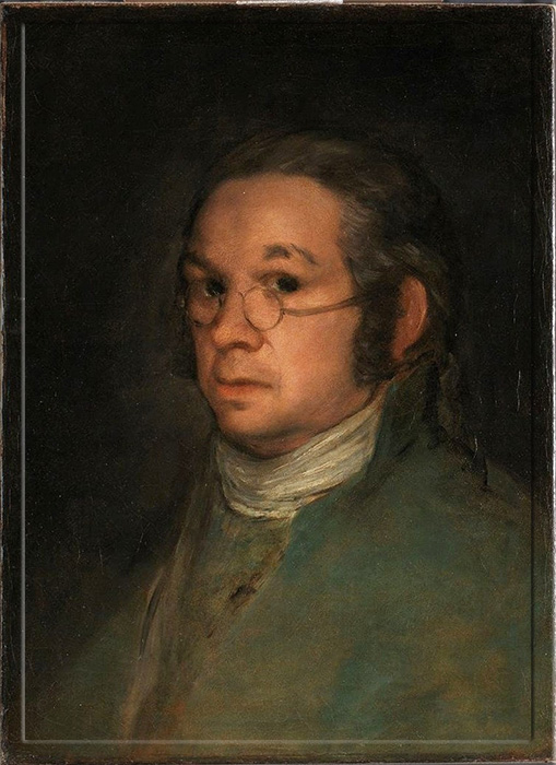 Автопортрет Франсиско де Гойи, около 1800 года.