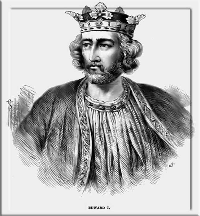 Король Эдуард I.