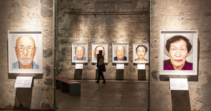 Портреты переживших Холокост.