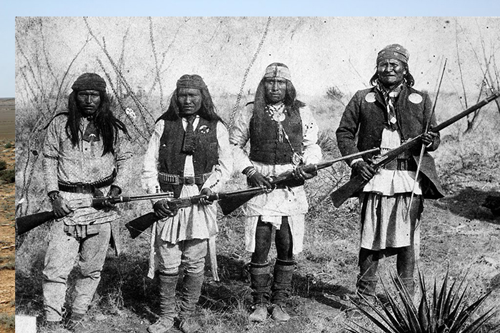 Воины апачей.