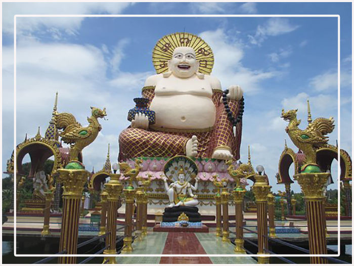 Статуя Будды-Хотея в Таиланде.