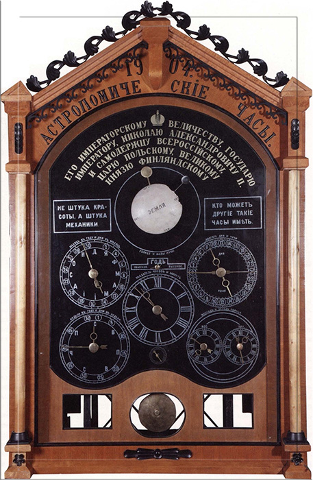 Уникальные астрономические часы Франца Карася.