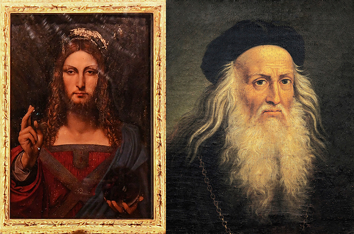 Леонардо да Винчи и его возможная загадочная работа «Сальватор Мунди».