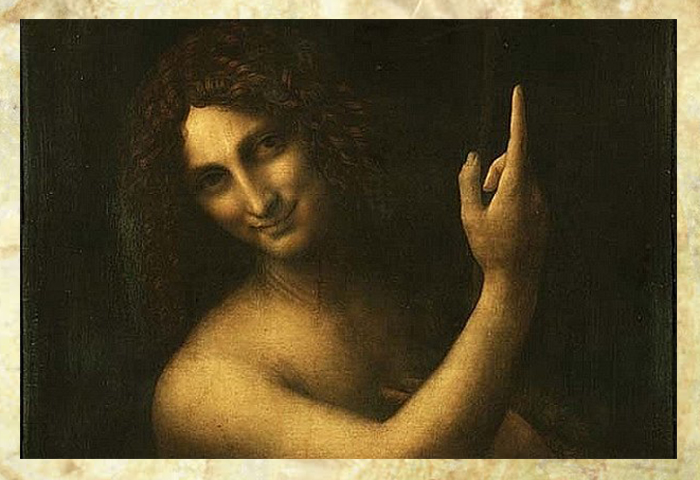 Леонардо да Винчи и его полотно «Святой Иоанн Креститель».