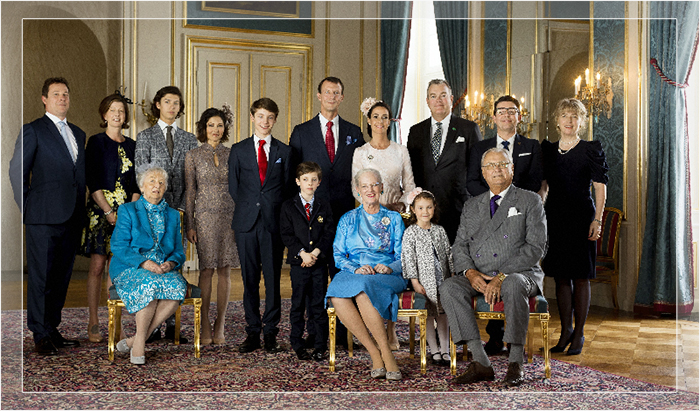 Датская королевская семья.