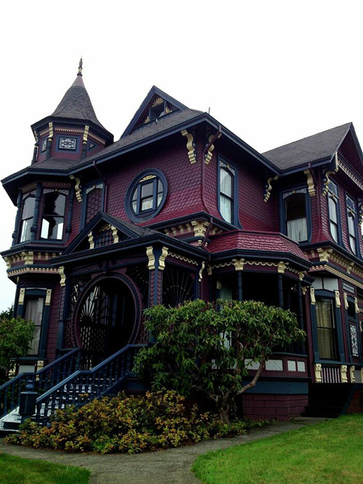 Готический викторианский дом, построенный в 1888 году в Аркате, Калифорния. Фото: reddit.com
