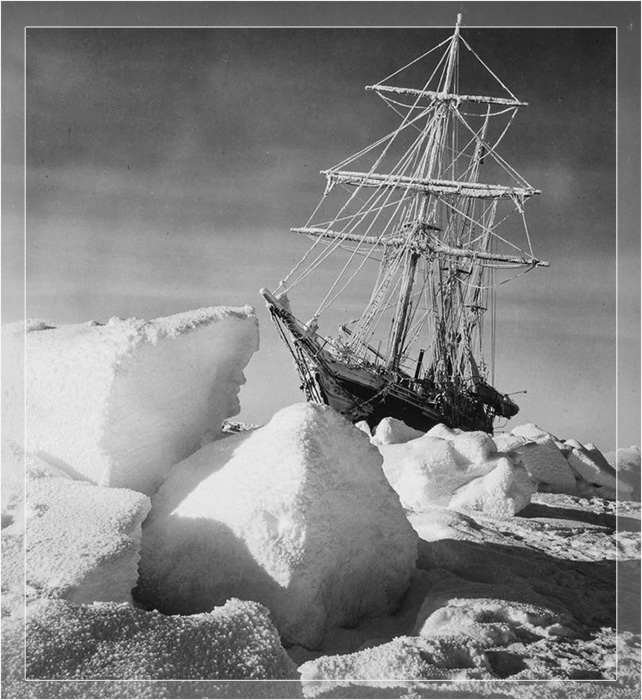 Корабль «Эндюранс», ставший легендой Антарктики.