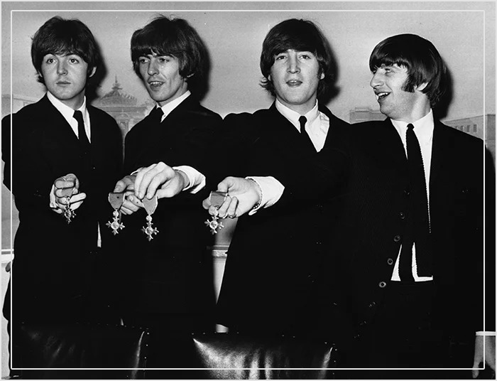 Группа The Beatles.