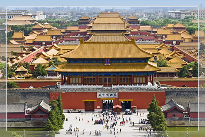До 20 века это была официальная резиденция императоров Китая.