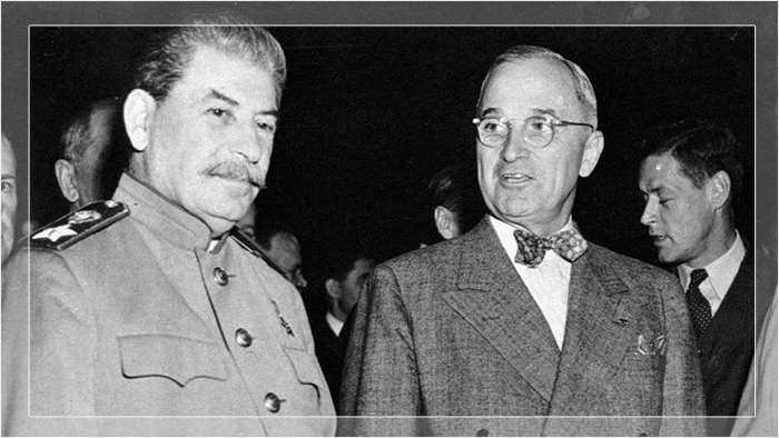 Иосиф Сталин и Гэри Трумэн.