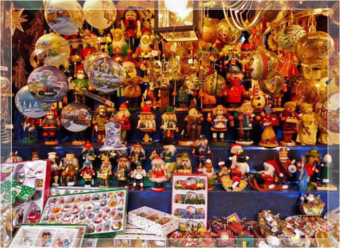 В Нюрнберге находится одна из самых популярных рождественских ярмарок в Германии.