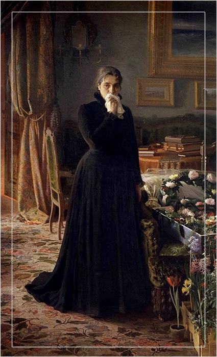 «Безутешное горе» (1884), Иван Крамской.