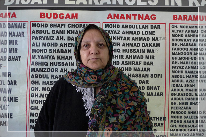 «Железная леди Кашмира», провела более 30 лет в поисках своего пропавшего сына и других людей, пропавших без вести.