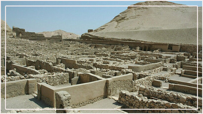 Древний город Урук, современный Ирак, где была найдена табличка с первым записанным именем.