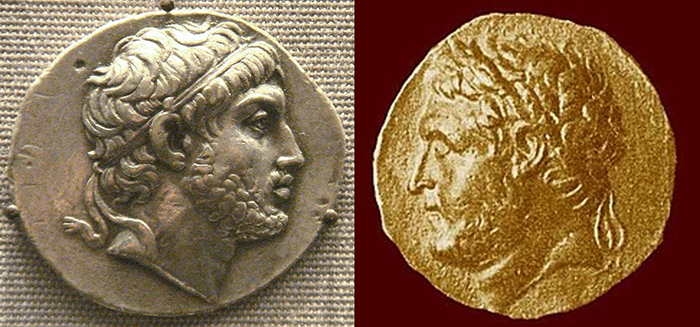 Монета с изображением Набиса.