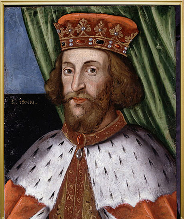 Король Англии Иоанн I, более известный как Иоанн Безземельный.