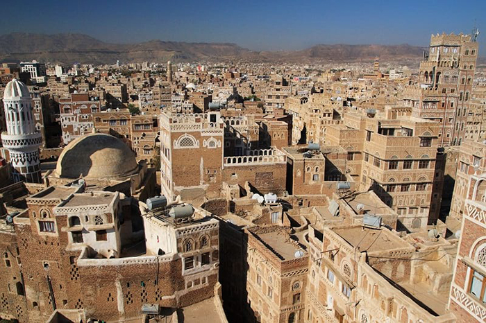 Вид на Сану, Йемен. / Фото: ststworld.com