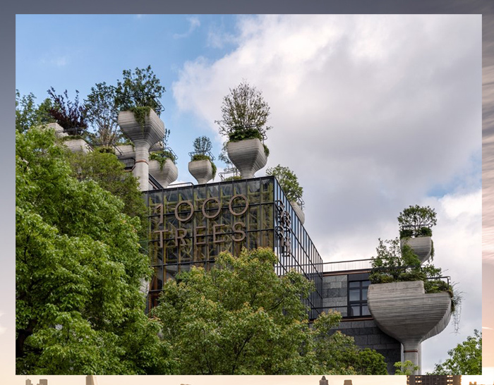 Уникальное творение британского архитектора «1000 деревьев».