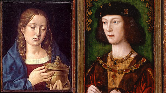 Екатерина Арагонская и Генрих VIII.