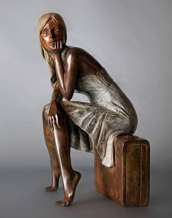 Скульптура Алана Чойснета. / Фото: pinterest.fr