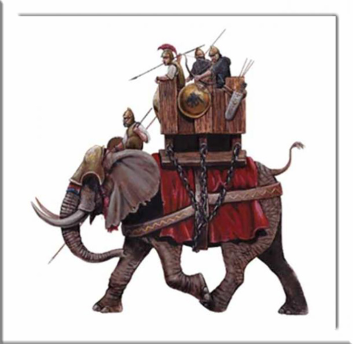 Карфагенский боевой слон.
