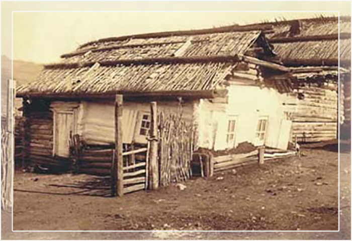 Дом Екатерины Трубецкой и Марии Волконской в Благодатском руднике.