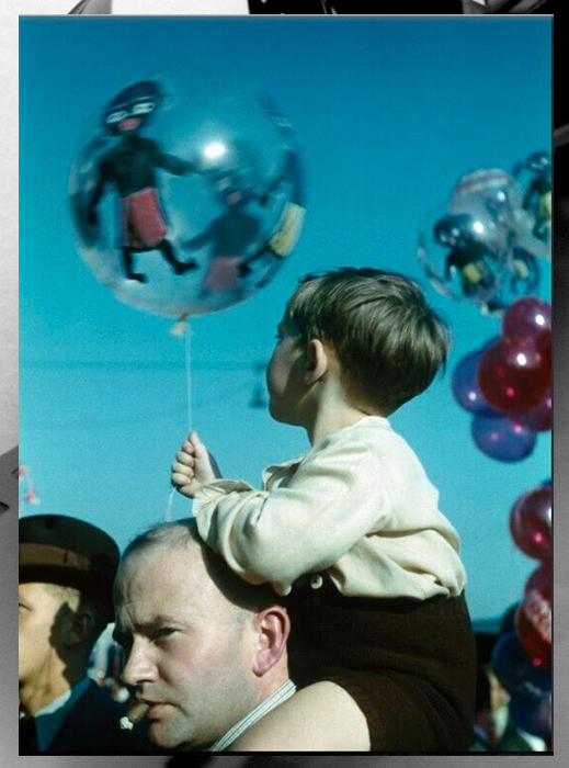 Мальчик с воздушным шаром, 1937 год.
