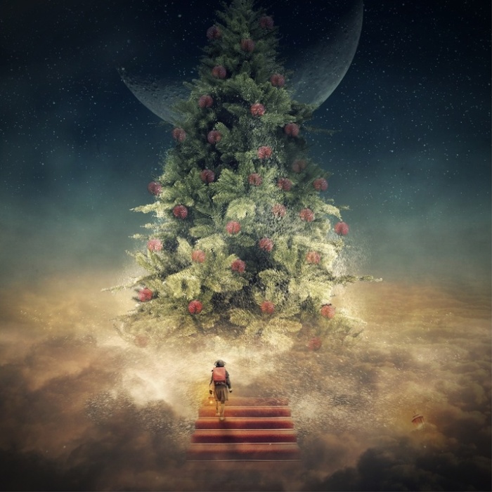 Рождественское дерево. Автор: Even Liu.