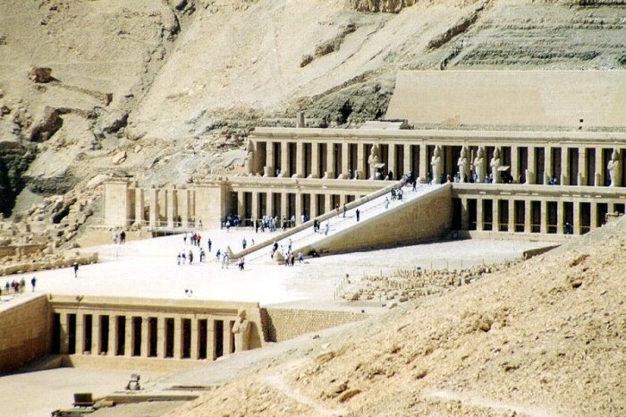Чем уникален древнеегипетский храм Хатшепсут