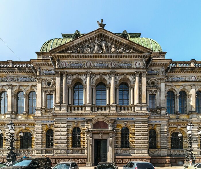 Академия Штиглица, Санкт-Петербург, 1876 год. \ Фото: bing.com.