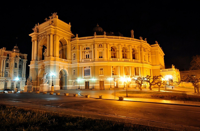 Одесский оперный театр. Автор фото: Romson.