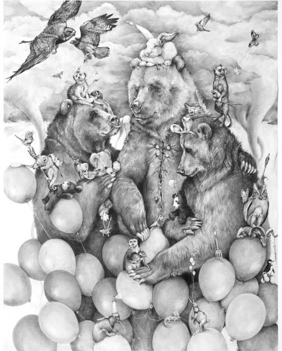 Три медведя. Автор: Adonna Khare.