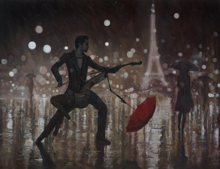 Жизнь - это танец под дождём. Автор: Adrian Borda.