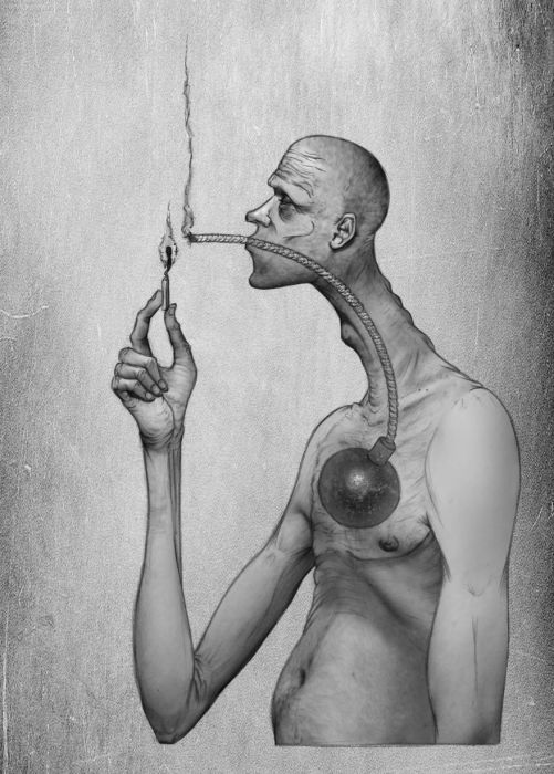 Курение убивает. Автор: Al Margen.