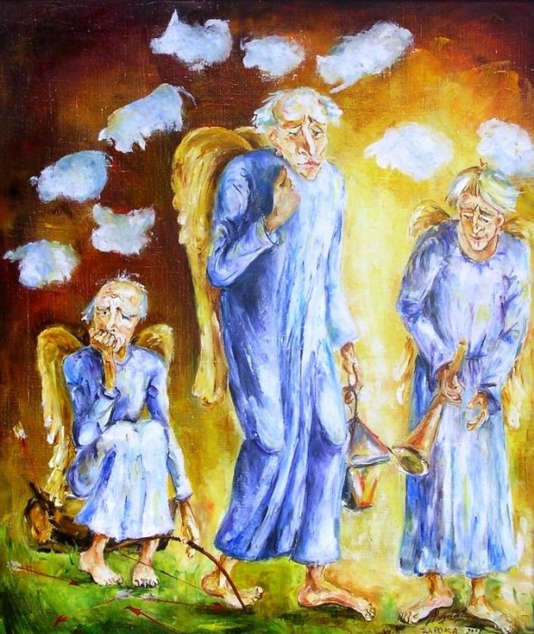 Старые ангелы. Автор: Alvydas Sapoka.