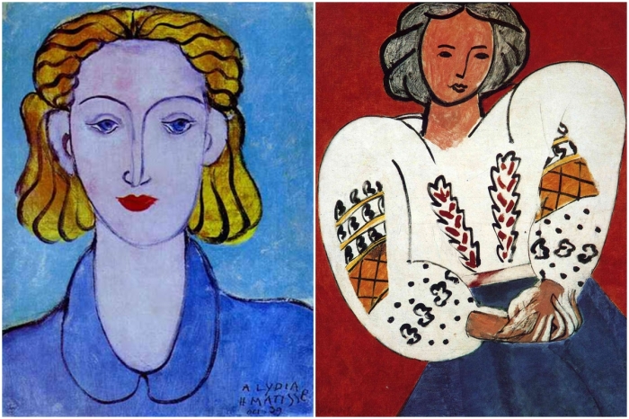 Слева: «Голубые глаза». \ Справа: «Румынская блуза». \ Фото: artchive.ru.