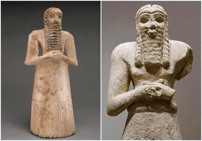 Стоящий поклоняющийся мужчина, 2900 год до н.э.