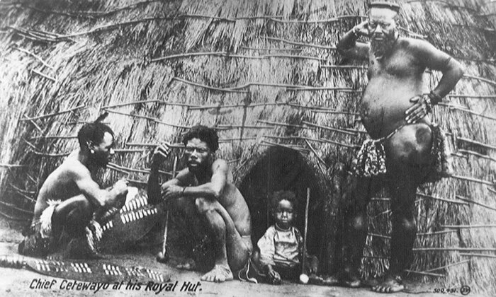 Зулусы, фото около 1880 года. \ Фото: collection.nam.ac.uk.