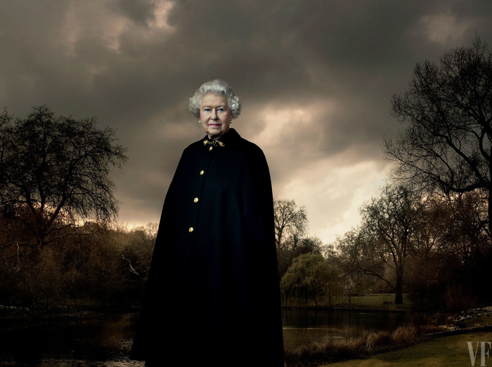 Королева Елизавета в свой День рождения (90-летие), Энни Лейбовиц. \ Фото: fotonerd.it. \ Фото: google.com.