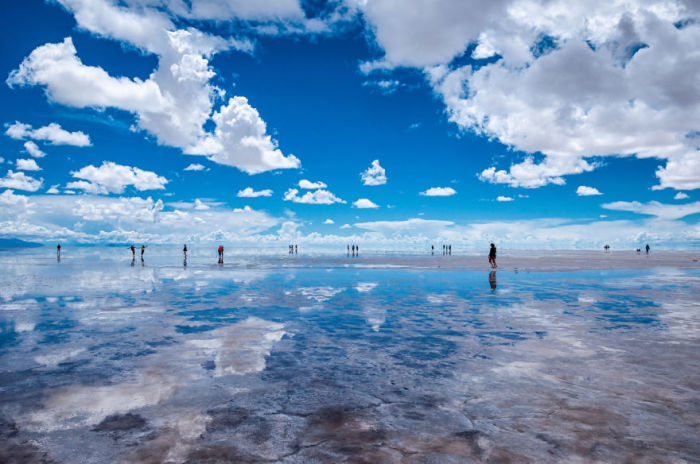Соляная пустыня Салар де Уюни. Боливия. Автор фото: Antony Harrison.