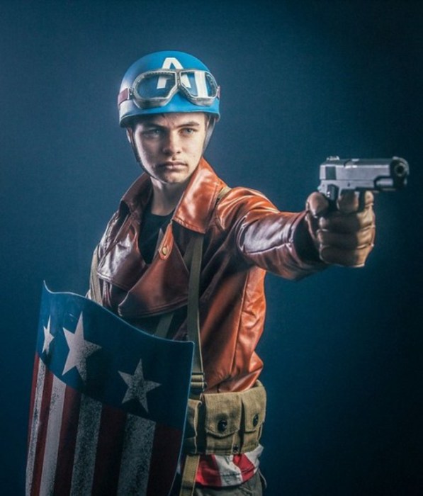 Captain America (Капитан Америка). Автор работы: фотохудожник Антти Карппинен (Antti Karppinen).