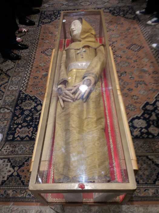 Мощи святой Марины прибыли в аэропорт Бейрута из Венеции, Италия. \ Фото: aman-alliance.org.