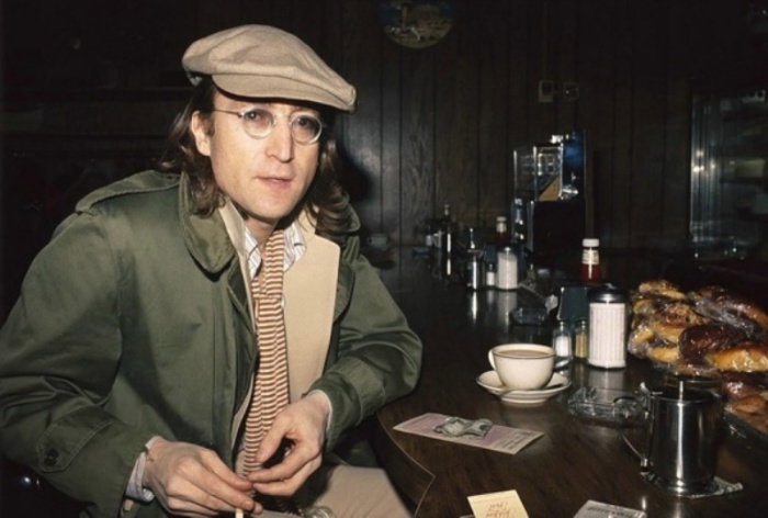 Джон Леннон (John Lennon), 1975 год. Автор фото: Bob Gruen.