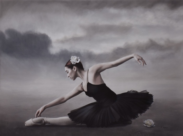 Хмурое небо для балерины. Автор: Brita Seifert.