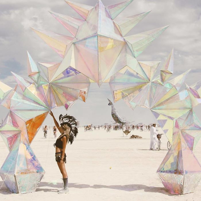 Фестиваль Burning Man 2017.