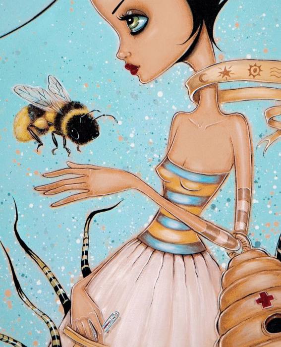 Пчёлы нуждаются в помощи. Автор: Caia Koopman.
