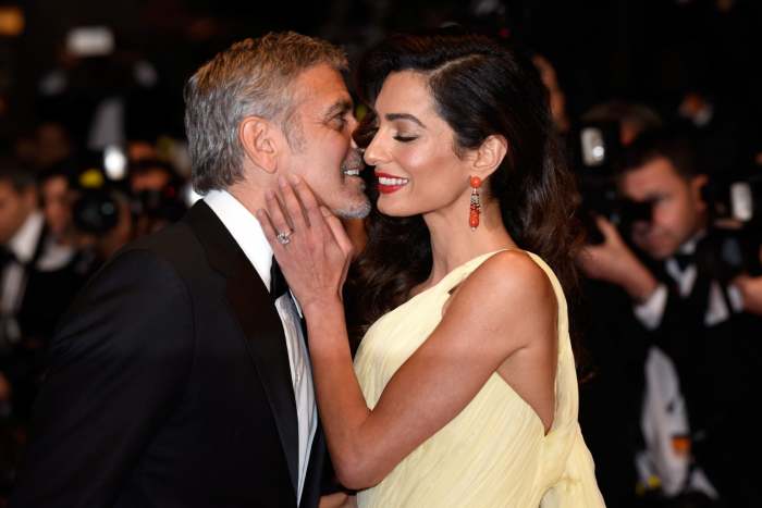Джордж Клуни с любимой женой. \ Фото: popsugar.com.